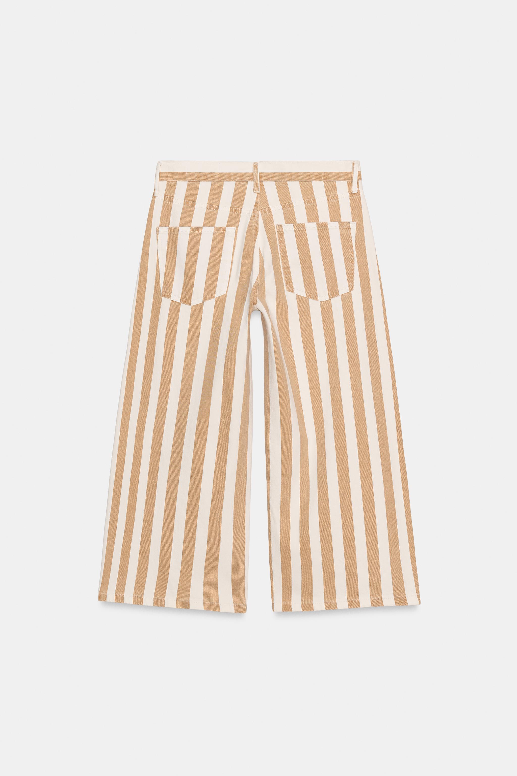 JEAN JUPE-CULOTTE RAYURES TAILLE MOYENNE ZW COLLECTION
